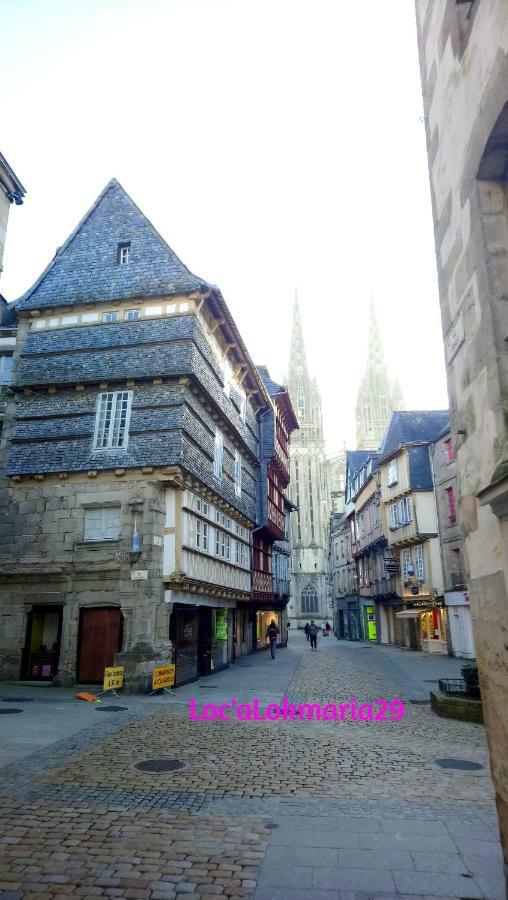 Appartement Studio Chanoine Quimper Bagian luar foto